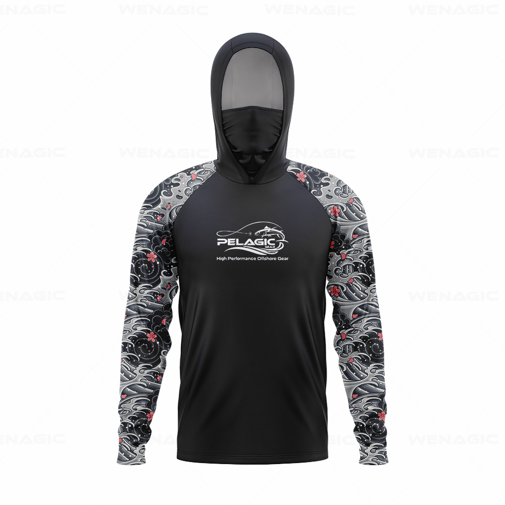 Fishing Hoodie - Pelagische Ausrüstung Männer Kapuze Angeln Shirt
