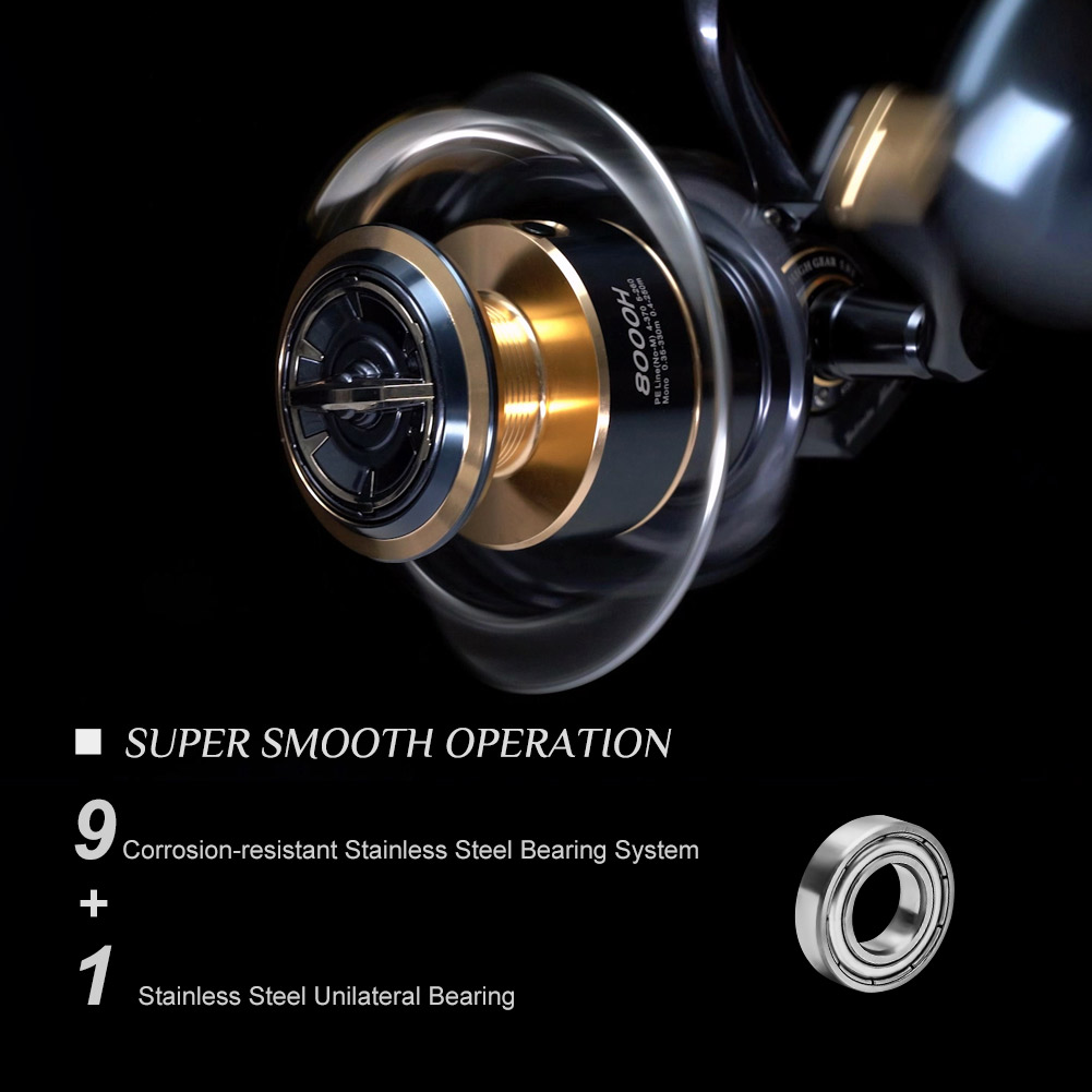 Daiwa Reel Bg - Noeby Infinite Power Spinnrolle 5000H 6000H