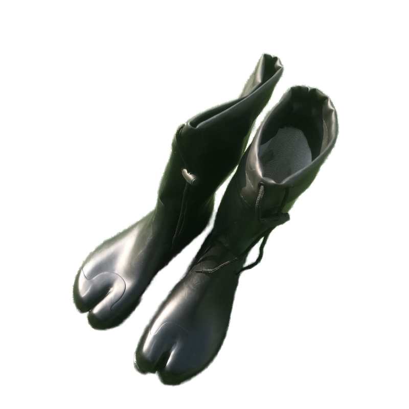 Fishing Boots - Unisex PVC Wasserdichte Knielange Weichgummistiefel mit