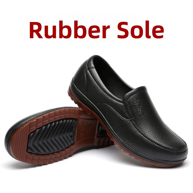 Fishing Boots - Herren Niedrig Geschnittene Regenstiefel mit Rindersehnen-Sohle