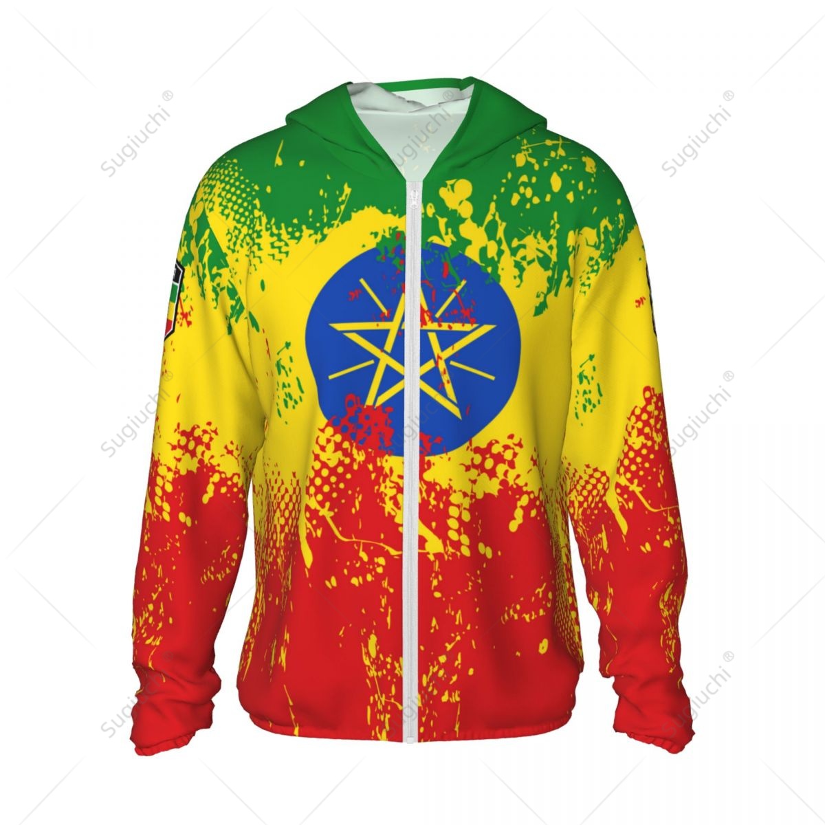 Äthiopien-Flagge, Sonnenschutz – Fishing Hoodie Bewertung und Preis