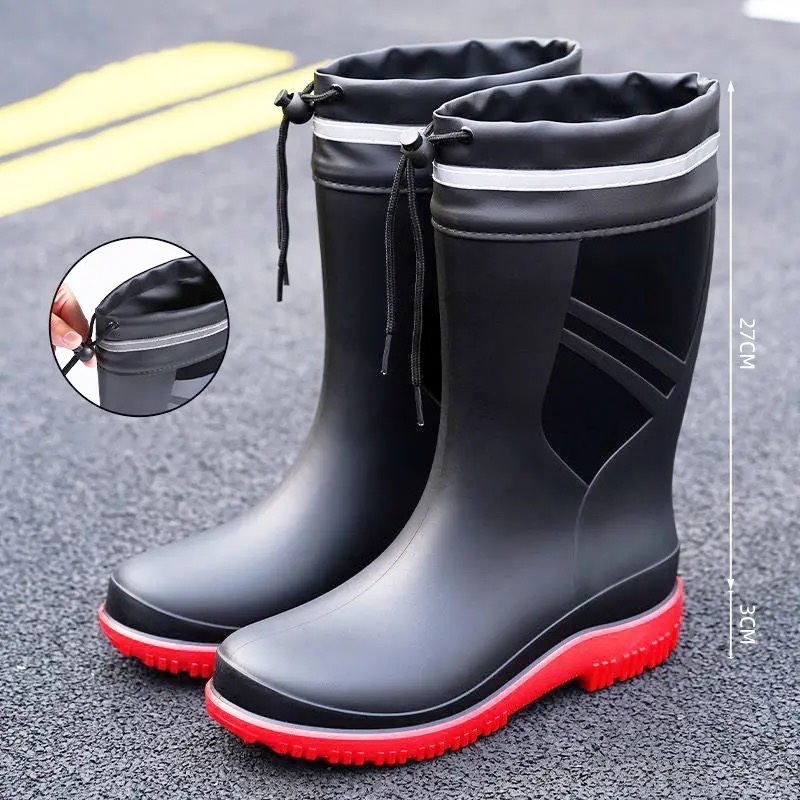 Modische Herren Mittelhohe Reg – Fishing Boots Bewertung und Preis