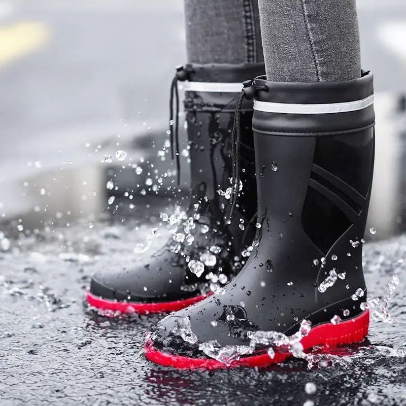 Modische Herren Mittelhohe Reg – Fishing Boots Bewertung und Preis