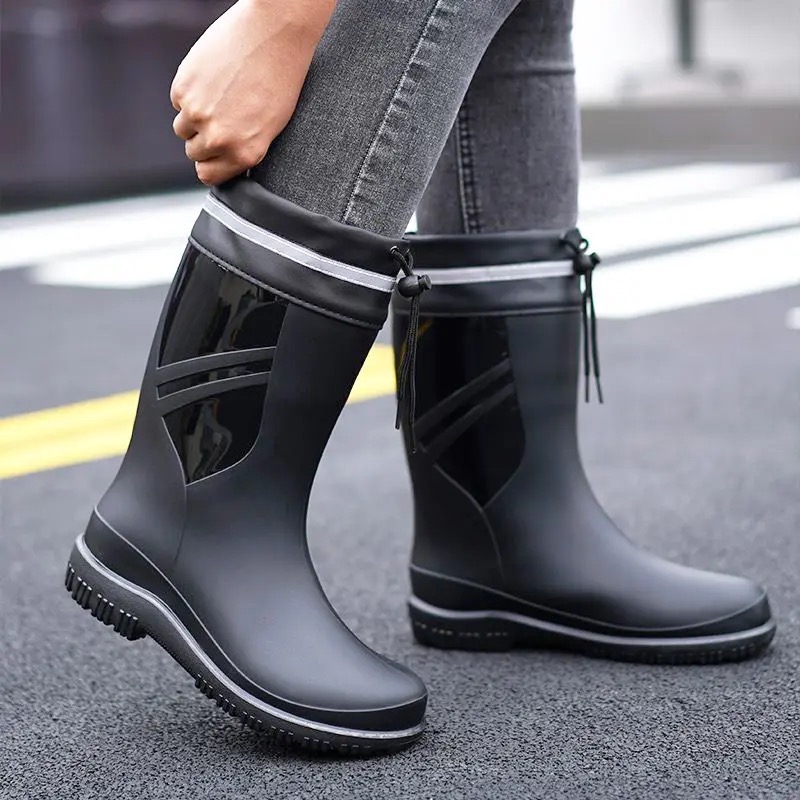 Modische Herren Mittelhohe Reg – Fishing Boots Bewertung und Preis