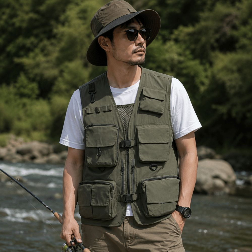 Lässige Wasserdichte Anglerwes – Fishing Vest Bewertung und Preis