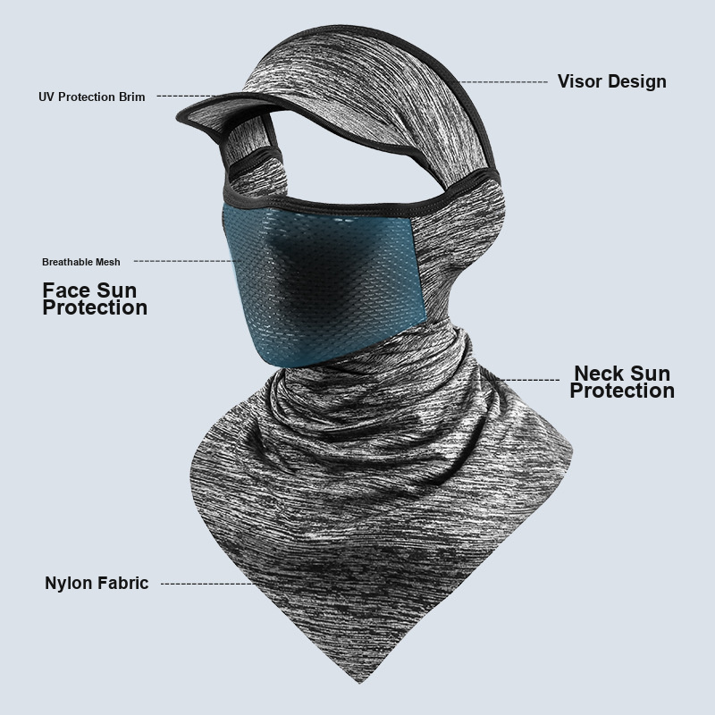 Sonnenschutz-Fahrrad-Gesichtsm – Fishing Mask Sun Protection Bewertung und Preis