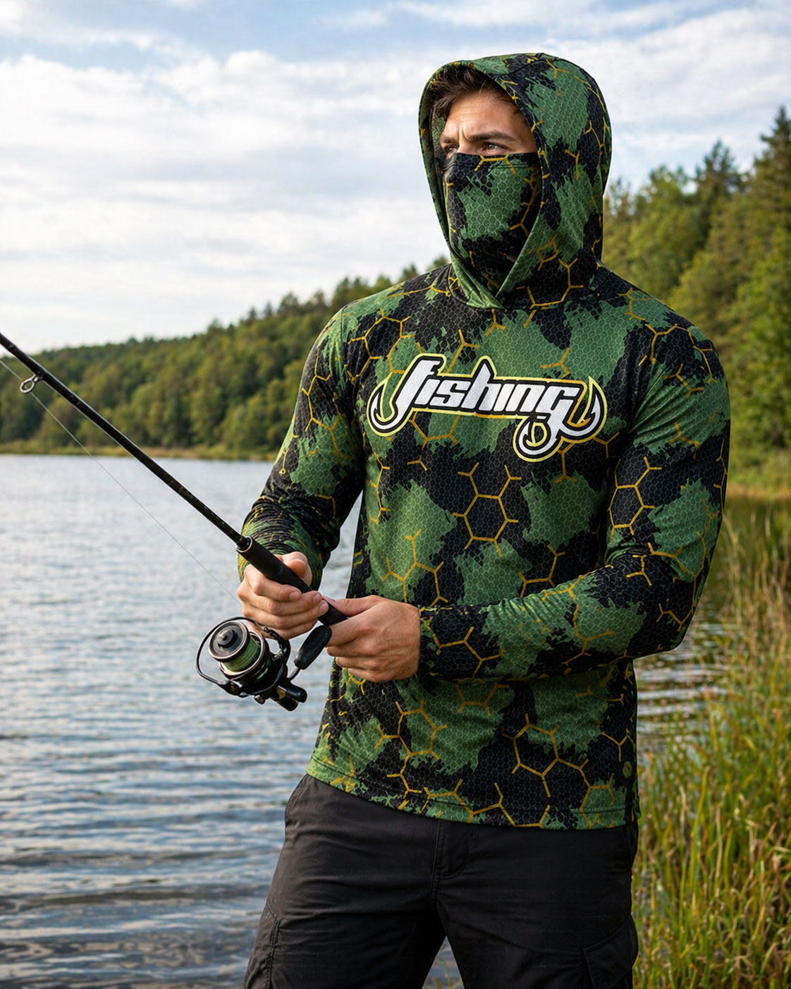 Angler-Hoodie, Reitoberteil, U – Fishing Hoodie Bewertung und Preis