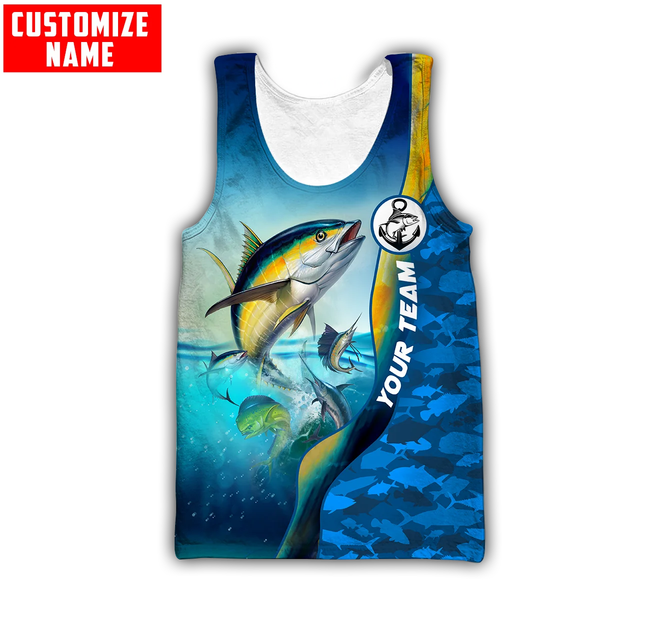 Custom name Mahi mahi angeln 3 – Fishing Vest Bewertung und Preis
